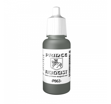 Peinture Prince August Classic Gunmetal gris P863