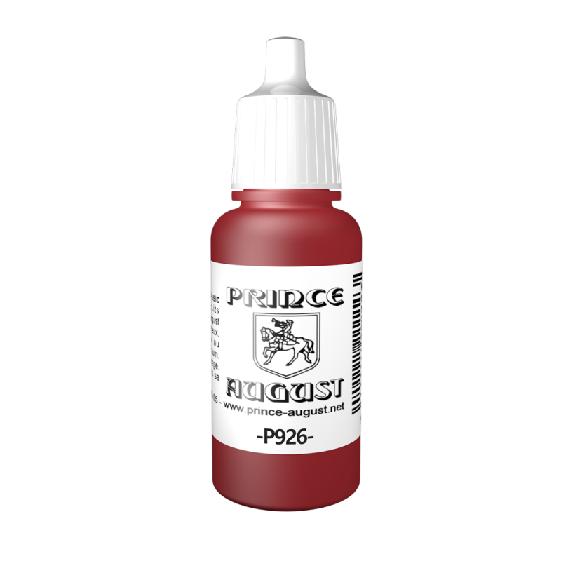 Peinture Prince August Classic Rouge P926