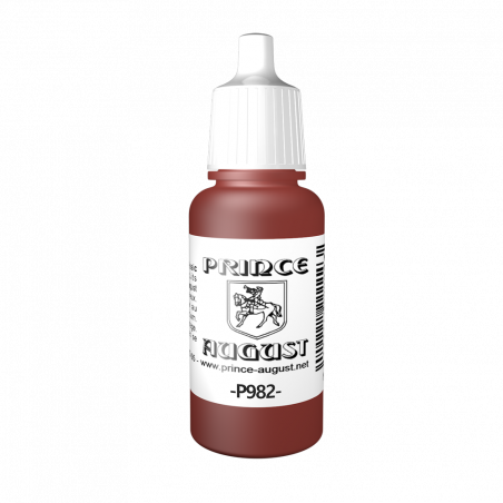 Peinture Prince August Classic Marron rouge P982