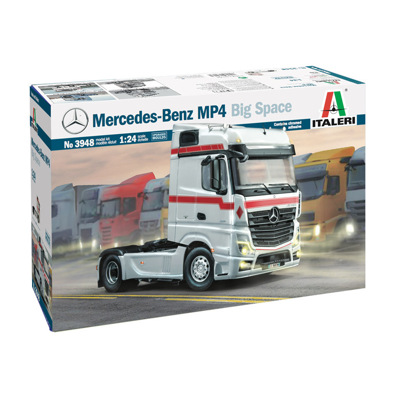 Maquette Italeri Camion Mercedes-Benz MP4 Big Space 1/24