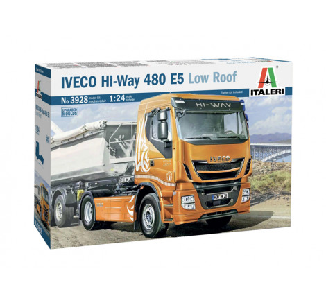 Maquette Italeri Camion Iveco Hi-way 480 E5 Low roof 1/24