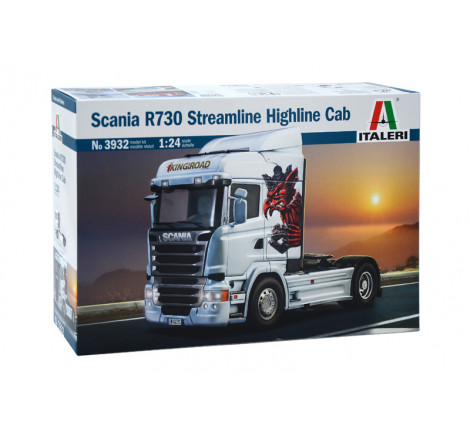 Maquette Italeri Camion Scania R730 Streamline Highline Cab 1/24