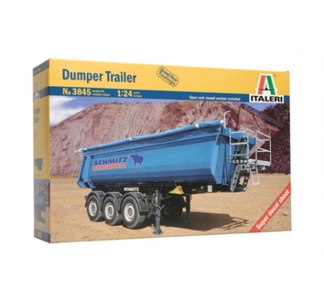 Maquette Italeri Camion Dumper Trailer 1/24