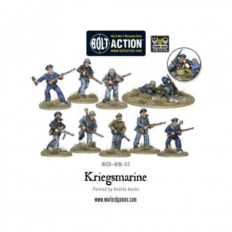 Bolt Action - German- Kriegsmarine Squad WGB-WM-05
