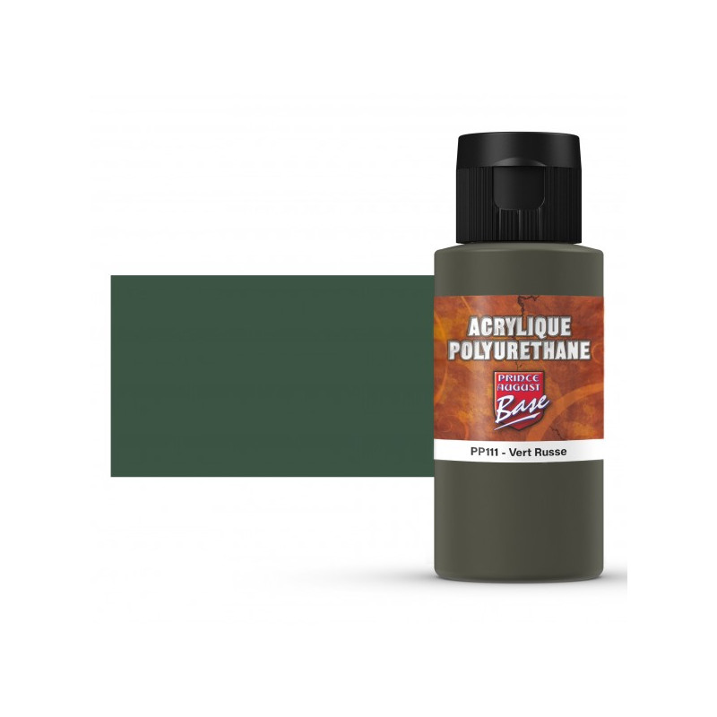 Prince August® Peinture acrylique Polyuréthane Vert Russe PP111 60 ml