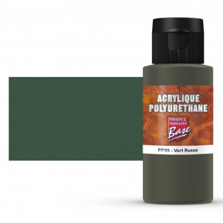 Prince August® Peinture acrylique Polyuréthane Vert Russe PP111 60 ml