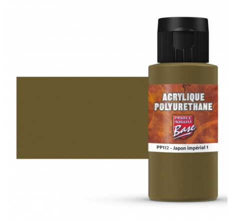 Prince August® Peinture acrylique Polyuréthane Armée Impériale Japonaise 1 PP112 60 ml