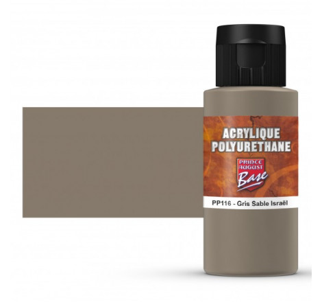 Prince August® Peinture acrylique Polyuréthane IDF (FS30372) gris sable PP116 60 ml