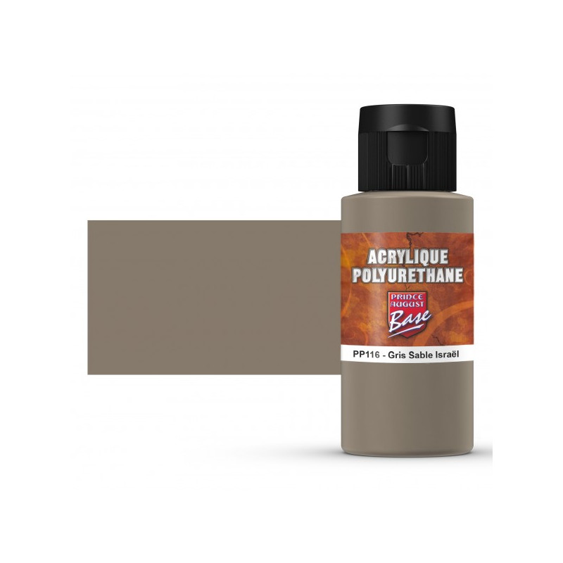 Prince August® Peinture acrylique Polyuréthane IDF (FS30372) gris sable PP116 60 ml