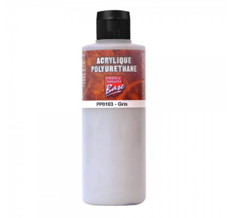 Prince August® Peinture acrylique Polyuréthane Gris PP0103 200 ml