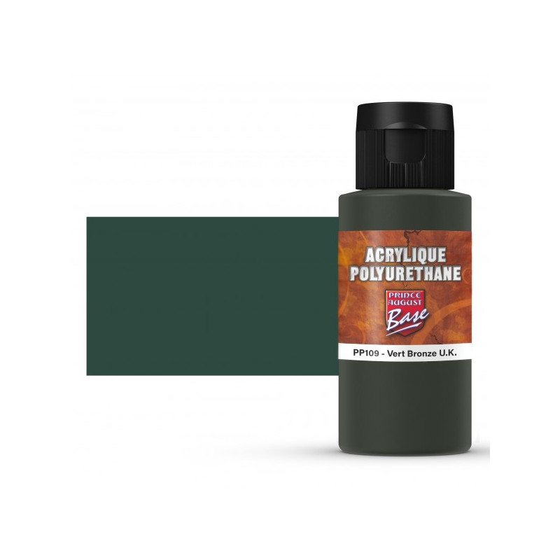 Prince August® Peinture acrylique Polyuréthane Vert bronze UK PP109 60 ml