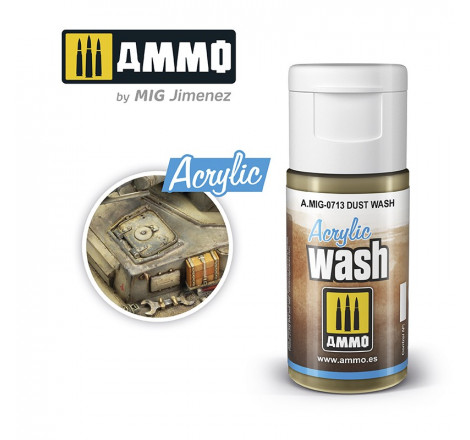 Acrylique Wash Ammo Mig - Dust Wash