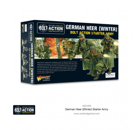 Warlord Games® Bolt Action German Heer Winter Starter Army 1:56 référence 402612003