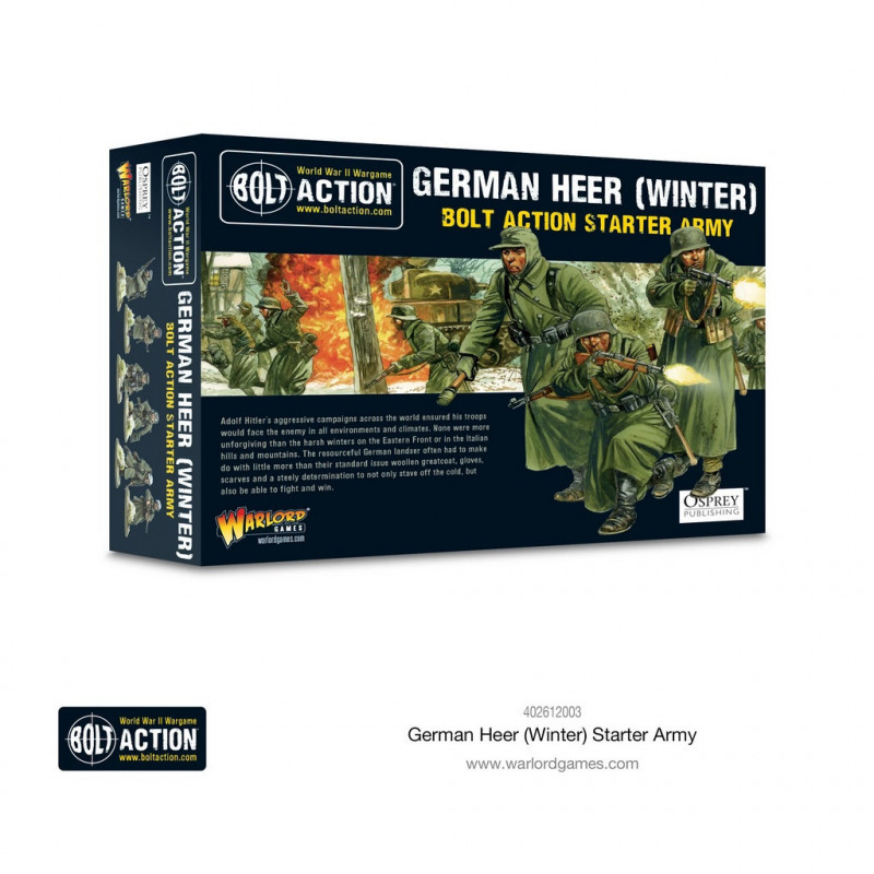 Warlord Games® Bolt Action German Heer Winter Starter Army 1:56 référence 402612003