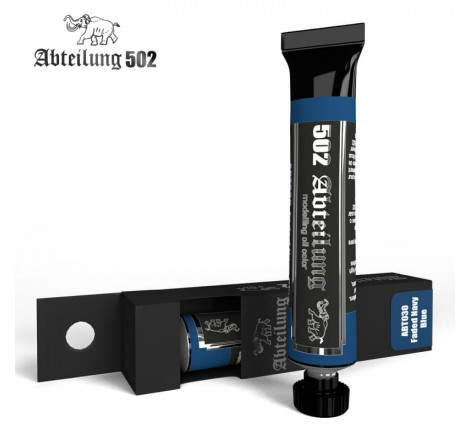 Abteilung 502 peinture a l'huile ABT030 Faded navy blue