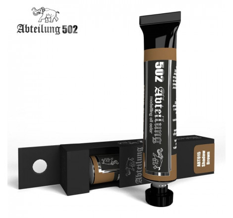 Abteilung 502 peinture a l'huile ABT015 Shadow brown