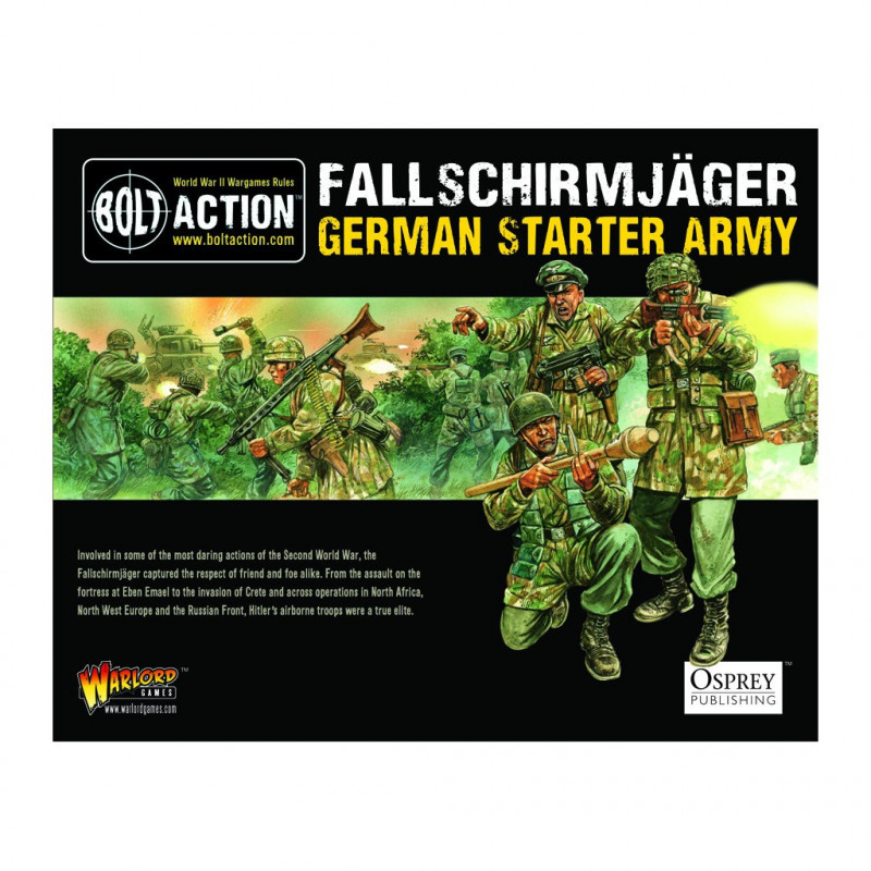 Bolt Action - Fallschirmjager Starter Set 1500 points