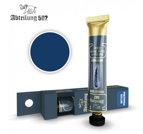 Abteilung 502 peinture a l'huile ABT1128 Primary blue finition mate