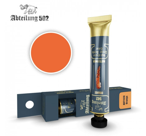 Abteilung 502 peinture a l'huile ABT1120 Orange finition mate