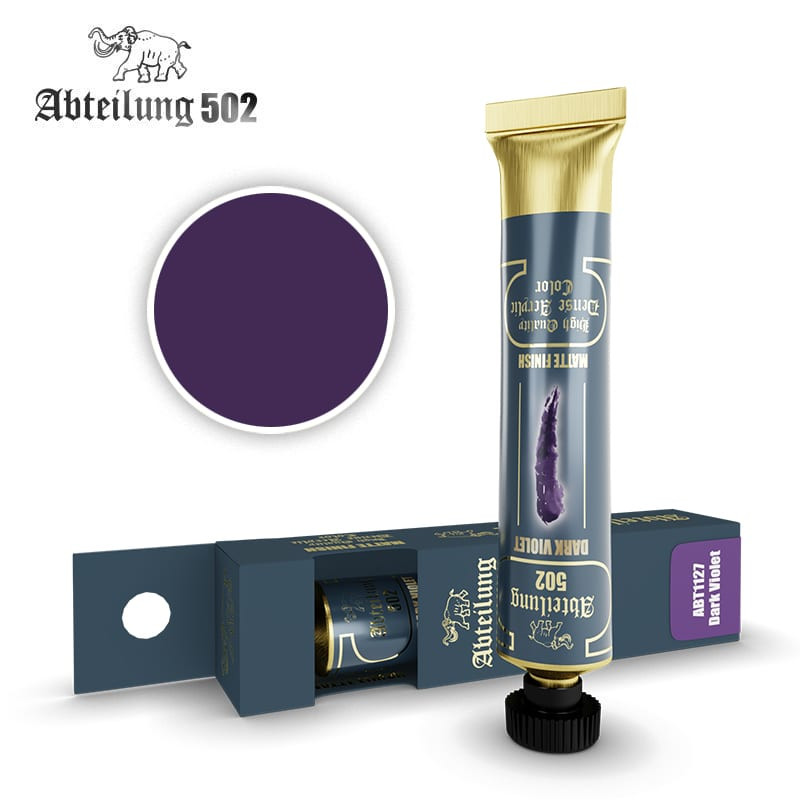 Abteilung 502 peinture a l'huile ABT1127 Dark violet finition mate