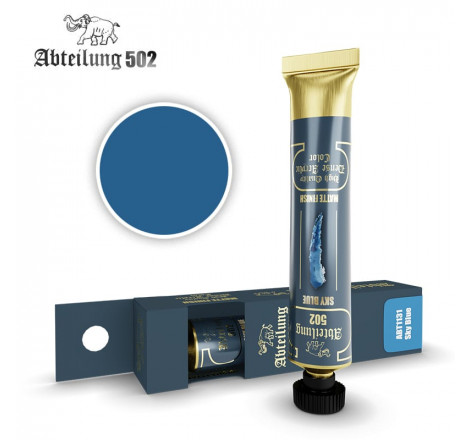 Abteilung 502 peinture a l'huile ABT1131 Sky blue finition mate