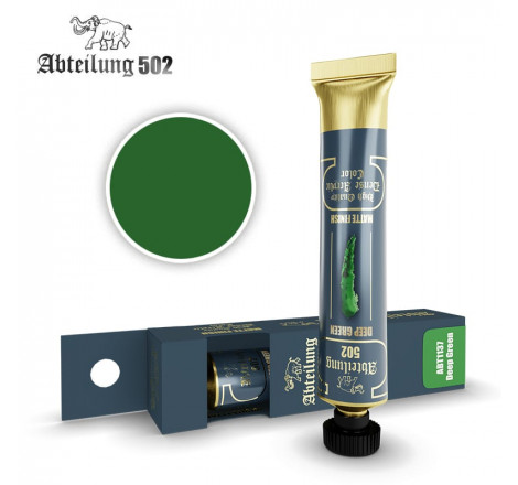 Abteilung 502 peinture a l'huile ABT1137 Deep green finition mate