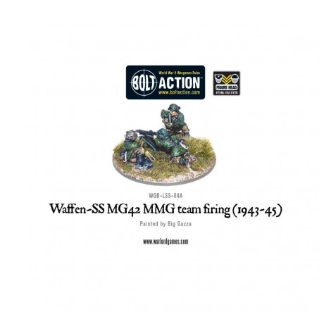 Bolt Action - Waffen-SS MG42 MMG team (1943-1945)