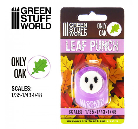 Perforatrice de feuilles violet chêne Green Stuff World