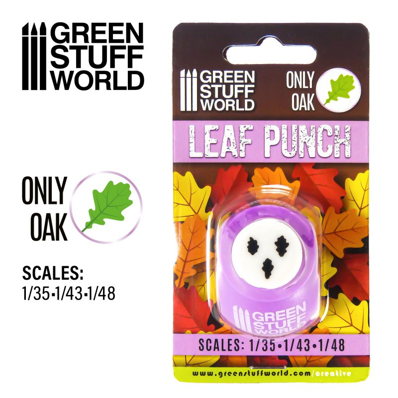 Perforatrice de feuilles violet chêne Green Stuff World