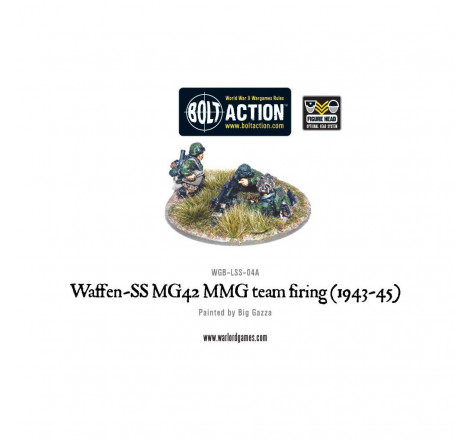 Bolt Action - Waffen-SS MG42 MMG team (1943-1945)