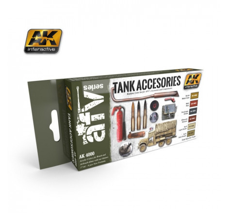 Set AK Interactive AFV Series Tank accessoires AK4000