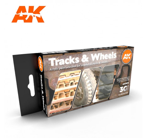 Set AK Interactive Tracks & wheels AK557
