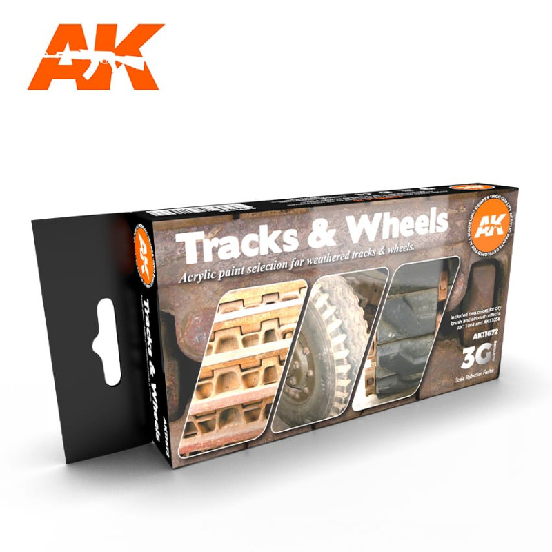 Set AK Interactive Tracks & wheels AK557