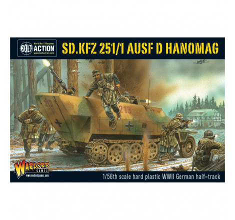 Warlord Games® Bolt Action German Sd.Kfz 251/1 ausf D Halftrack 1:56 référence 402012003