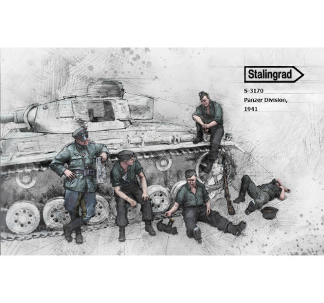 Stalingrad German Panzer Division S-3170 1/35