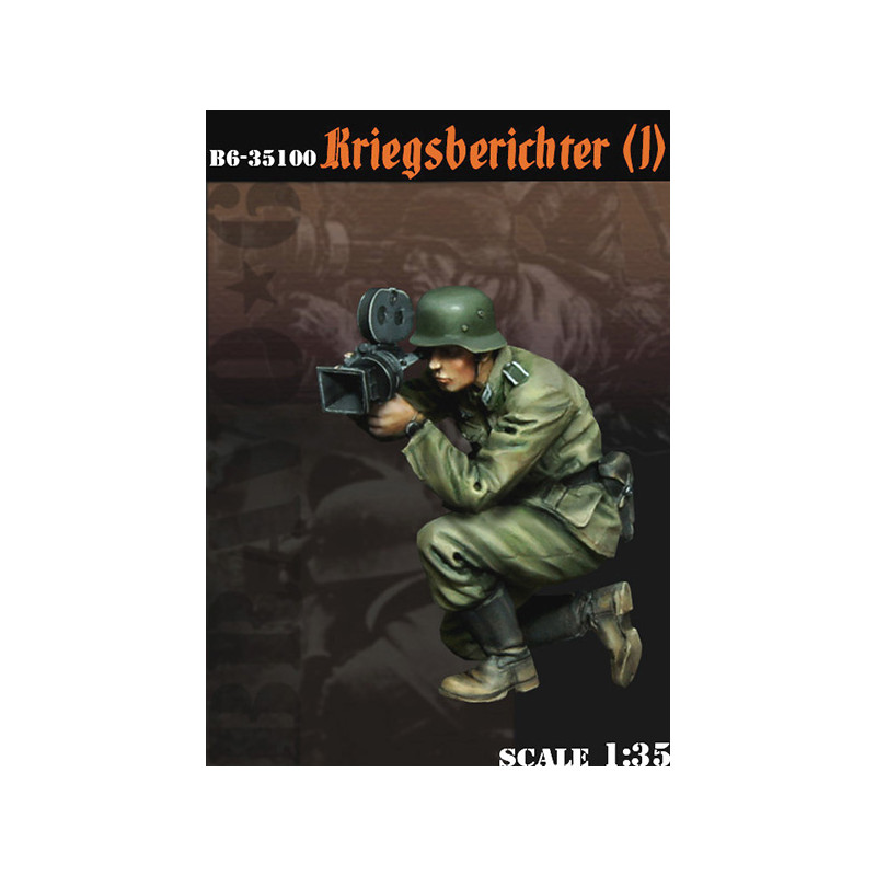 Bravo 6 German soldier "Kriegsberichter " B6-35100 1/35