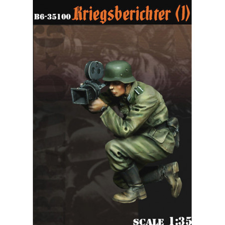 Bravo 6 German soldier "Kriegsberichter " B6-35100 1/35