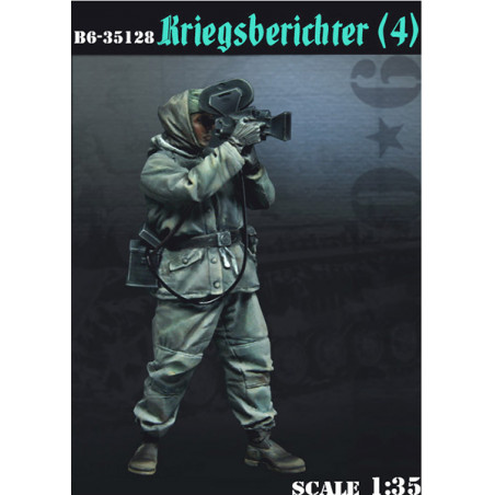 Bravo 6 German soldier "Kriegsberichter " B6-35128 1/35