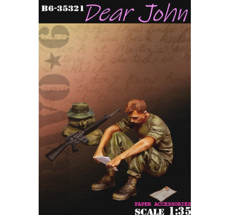 Bravo 6 "Dear John" B6-35321 1/35
