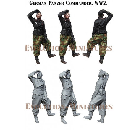 Figurine Evolution Miniatures German Panzer Crewman WW2 1/35