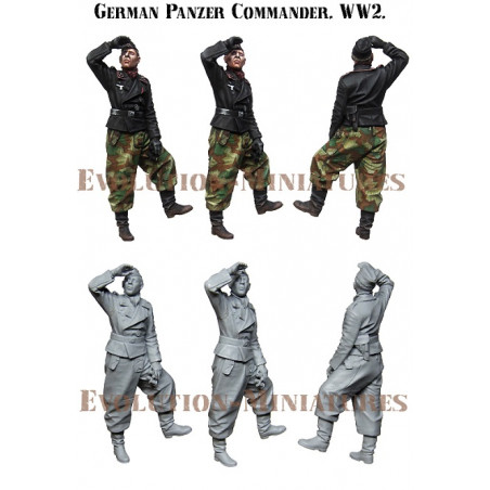 Figurine Evolution Miniatures German Panzer Crewman WW2 1/35