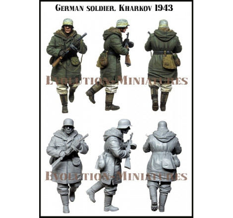 Figurine Evolution Miniatures German Soldier, Kharkov 1943 (set 2) 1/35