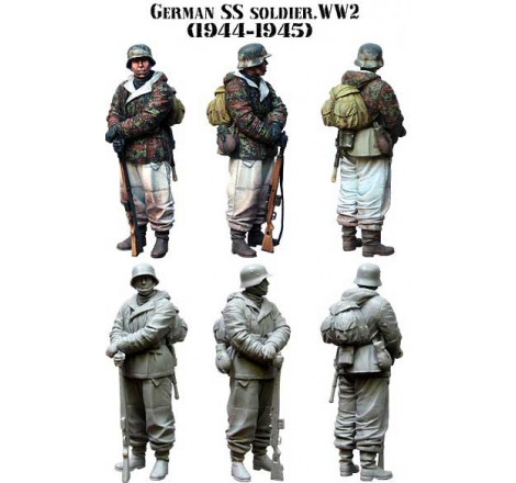 Figurine Evolution Miniatures German SS Soldier WW2 (1944-1945) 1/35