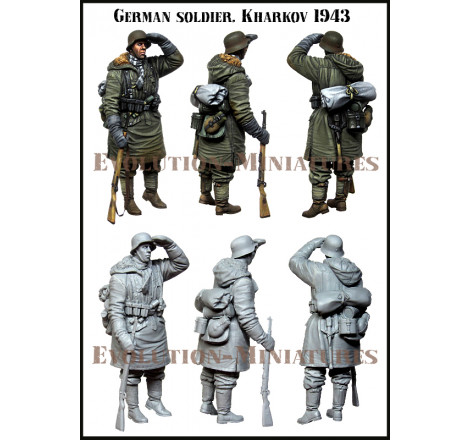 Figurine Evolution Miniatures German SS Grenadier WW2 1/35