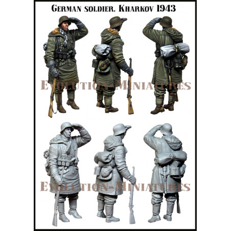 Figurine Evolution Miniatures German SS Grenadier WW2 1/35