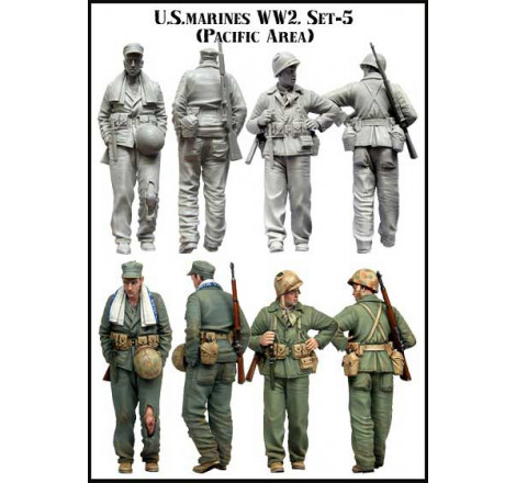 Figurine Evolution Miniatures US Marines WW2 (pacific area) 1/35