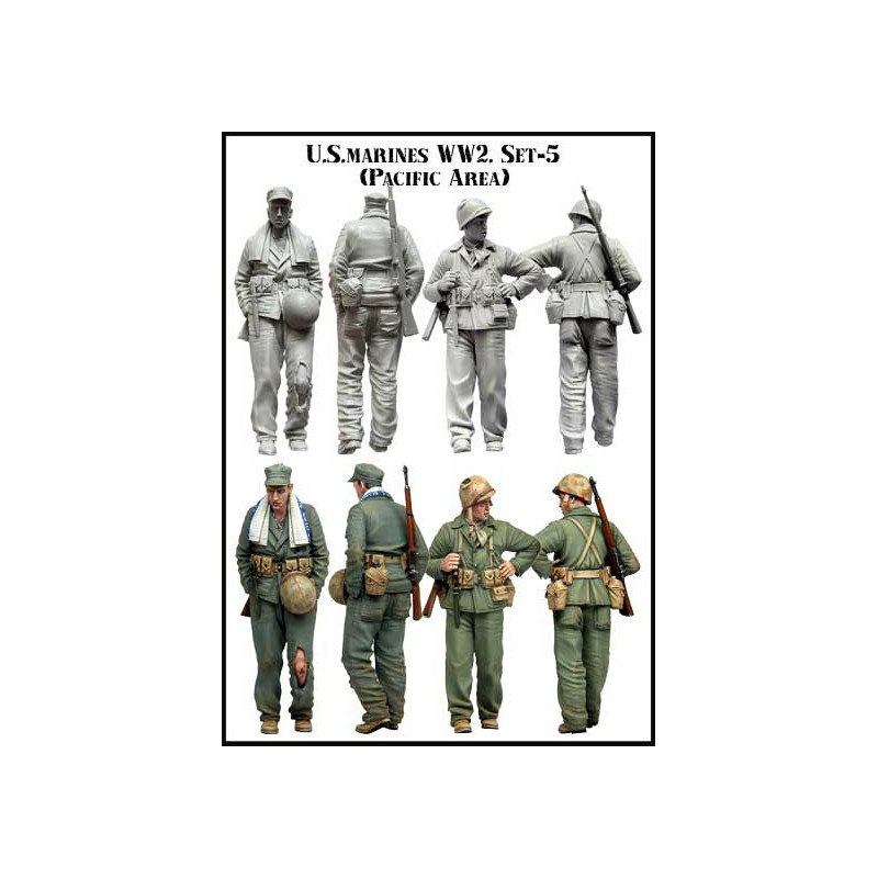 Figurine Evolution Miniatures US Marines WW2 (pacific area) 1/35