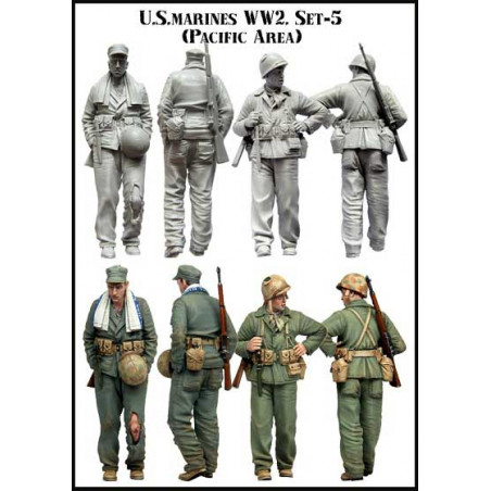 Figurine Evolution Miniatures US Marines WW2 (pacific area) 1/35