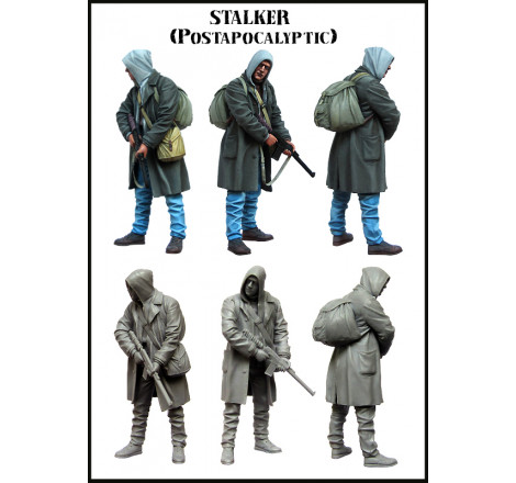 Figurine Evolution Miniatures Stalker (post apocalyptic set 2) 1/35