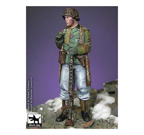 Figurine Black Dog Leutnant Grenadier Ardennes 1945 1/35